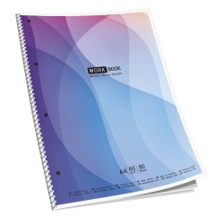 Caiet studentesc A4, 80 file, 60 g, matematica, coperta pastel Caiet studentesc A4, 80 file, 60 g, matematica, coperta pastel