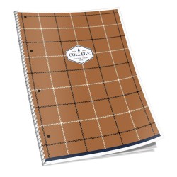 Caiet studentesc A4+, 80 file, 70 g, dictando, coperta design carouri Caiet studentesc A4+, 80 file, 70 g, dictando, coperta design carouri