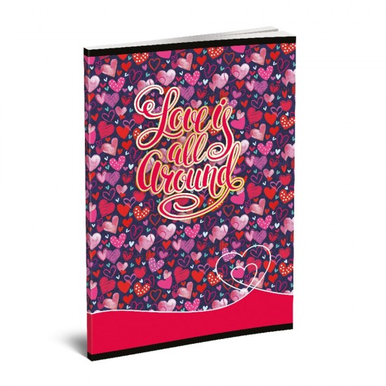 Caiet Lux, A5, 52 de file, dictando, diverse modele