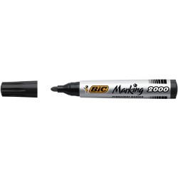 Marker permanent BIC 2000, varf rotund 1.7 mm, negru Marker permanent BIC 2000, varf rotund 1.7 mm, negru