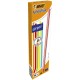 Creion grafit Bic Evolution Stripes, diverse culori