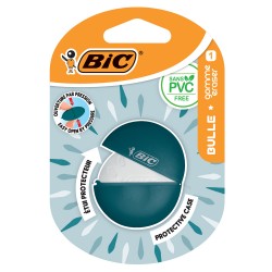 Radiera Bic Bulle, diverse culori, blister