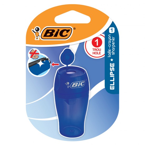 Ascutitoare Bic, cu container, dubla, blister