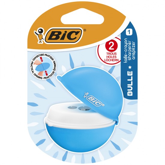 Ascutitoare dubla Bic, diverse culori, blister