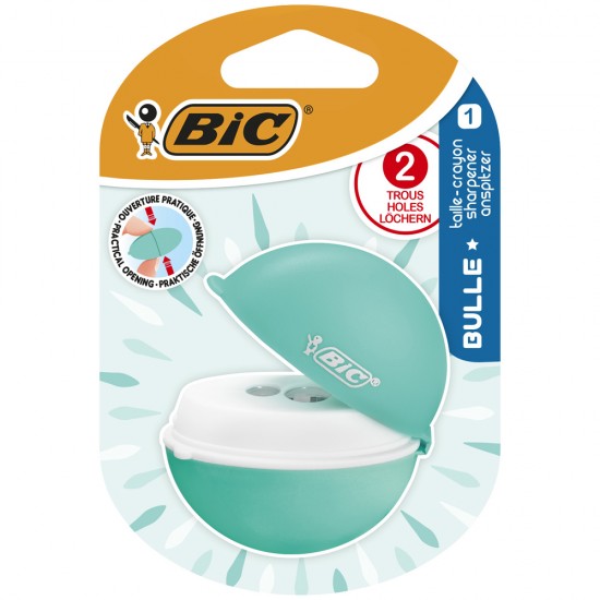 Ascutitoare dubla Bic, diverse culori, blister