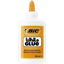 Lipici alb Bic, 118 ml Lipici alb Bic, 118 ml