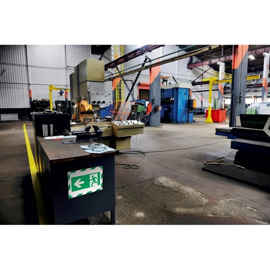 Display magnetic Durable Duraframe Security, A4, alb/verde, 2 bucati/set