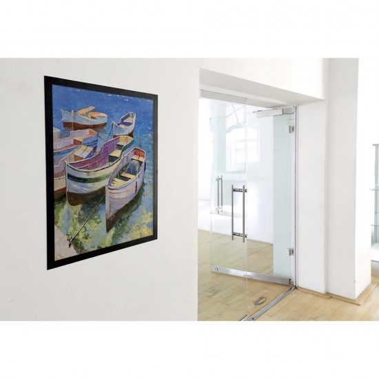 Display magnetic Durable Duraframe, 50 x 70 cm, gri, 1 bucata/set