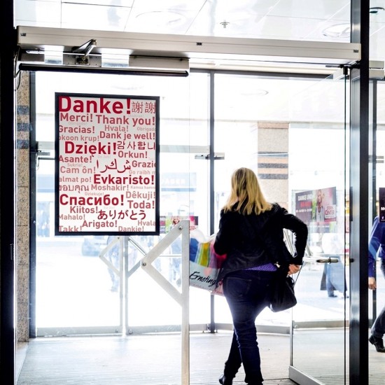 Display magnetic Durable Duraframe, A1, negru, 1 bucata/set