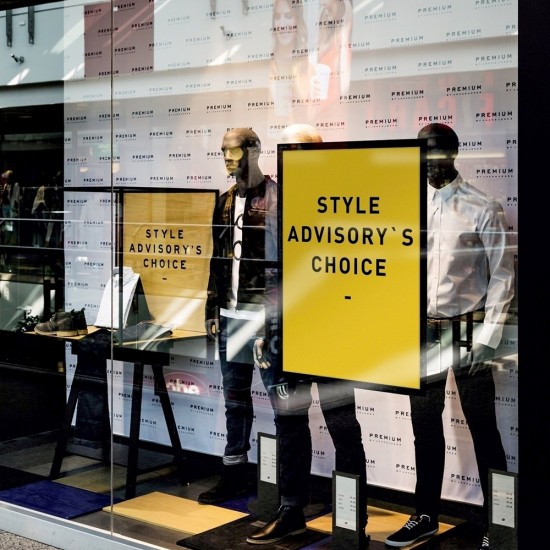 Display magnetic Durable Duraframe, A1, negru, 1 bucata/set