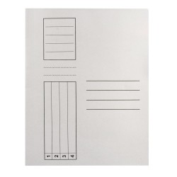 Dosar cu sina, carton, alb, 25 bucati/set Dosar cu sina, carton, alb, 25 bucati/set
