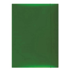 Mapa cu elastic Donau, carton plastifiat, verde Mapa cu elastic Donau, carton plastifiat, verde