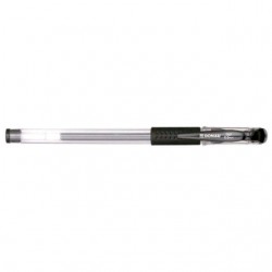 Roller cu gel, Donau, 0.5 mm, plastic, negru