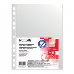 File de protectie cristal Office Products, 30 microni, A4, plastic, 100 bucati/set File de protectie cristal Office Products, 30 microni, A4, plastic, 100 bucati/set