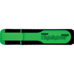 Textmarker Noki Wide 9000, varf retezat, 1-5 mm, verde