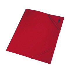 Mapa documente, A4, plastic, inchidere cu elastic, rosu Mapa documente, A4, plastic, inchidere cu elastic, rosu