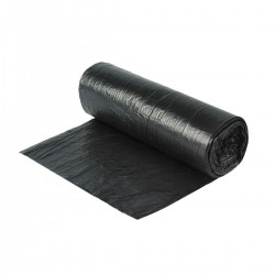Saci menajeri HDPE, negru, 43x47 cm, 20 L, 50 saci/rola Saci menajeri HDPE, negru, 43x47 cm, 20 L, 50 saci/rola
