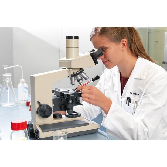 Marker Edding 8015 pentru laborator, varf 0.75 mm, negru