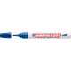 Marker permanent Edding 8300 Industrial, corp metalic, varf rotund, 1.5-3 mm, albastru