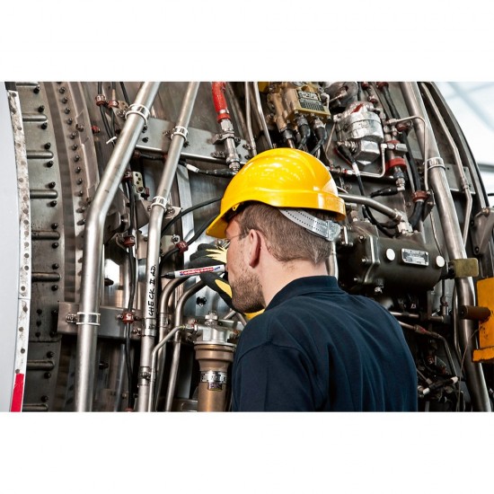 Marker permanent Edding 8300 Industrial, corp metalic, varf rotund, 1.5-3 mm, albastru