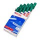 Marker permanent Edding No.1, varf retezat 1-5 mm, verde