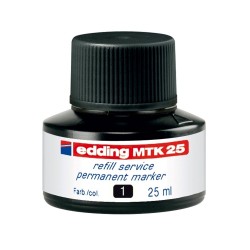 Tus Edding MTK 25 pentru marker permanent, negru Tus Edding MTK 25 pentru marker permanent, negru