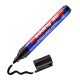 Marker permanent Edding 30, varf rotund 1.5-3 mm, negru