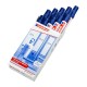Marker permanent Edding 3000, varf 1.5-3 mm, albastru