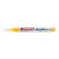 Marker acrilic Edding 5100, varf 2-3 mm, portocaliu deschis