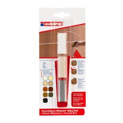 Kit Edding 8901, ceara pentru reparatii mobila, alb, blister Kit Edding 8901, ceara pentru reparatii mobila, alb, blister