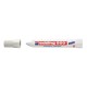 Marker permanent Edding 950 Industrial, corp plastic, varf rotund, 10mm, alb