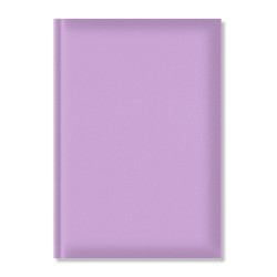 Agenda nedatata A5, hartie offset alb, coperta lila