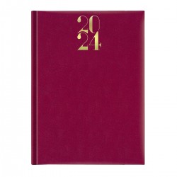 Agenda Artilux, A4, datata, hartie ivory, coperta bordeaux