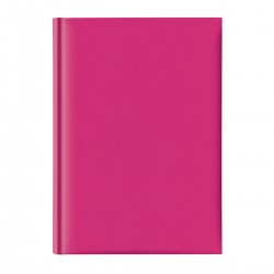 Agenda nedatata A5, hartie offset alb, coperta fucsia