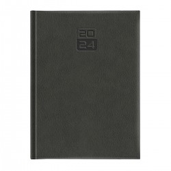 Agenda Dakota, A4, datata, hartie ivory, coperta gri