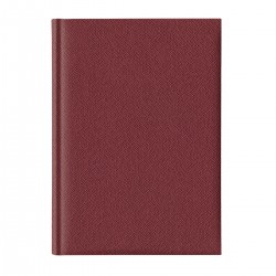 Agenda Adria, nedatata, A5, hartie ivory, coperta maro roscat