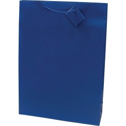 Punga cadou, dimensiune 457x330x102mm, albastru mat Punga cadou, dimensiune 457x330x102mm, albastru mat