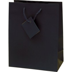 Punga cadou, dimensiune 229x178x98mm, negru mat Punga cadou, dimensiune 229x178x98mm, negru mat