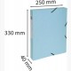 Mapa documente Exacompta, din carton, cu elastic, capacitate 350 coli, diverse culori