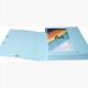 Mapa documente Exacompta, din carton, cu elastic, capacitate 350 coli, diverse culori