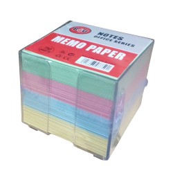 Suport plastic pentru cub hartie, transparent, 800 file color, 90 x 90 mm Suport plastic pentru cub hartie, transparent, 800 file color, 90 x 90 mm