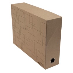 Cutie transfer documente Exacompta Eterneco, 25,5x34x9 cm Cutie transfer documente Exacompta Eterneco, 25,5x34x9 cm