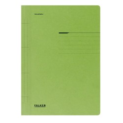 Dosar cu sina Lux Falken, carton, 250 g/mp, verde