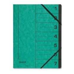 Mapa pentru corespondenta Falken, carton, verde