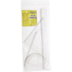 Set geometrie Flaro, 4 piese Set geometrie Flaro, 4 piese