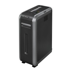 Distrugator de documente, Fellowes 225I, straight cut, negru