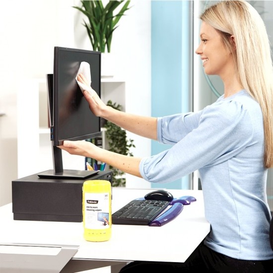 Servetele Fellowes pentru curatare ecran, 200 bucati