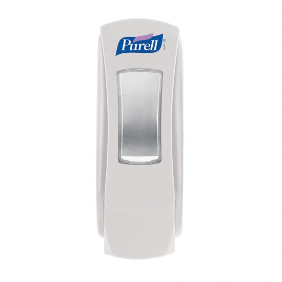 Dispenser Purell, ADX, manual, pentru gel dezinfectant, 700 ml, alb