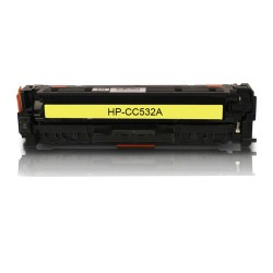 Toner OEM, compatibil HP CC532A, 2800 pagini, yellow