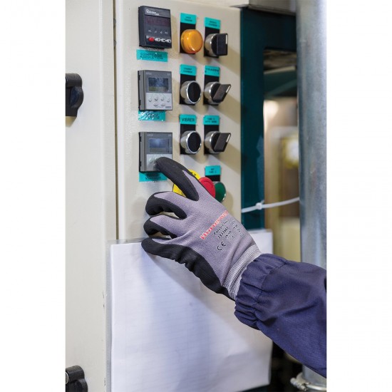 Manusi cu imersie nitril, Honeywell, Polytril Flex Fine, marimea 8